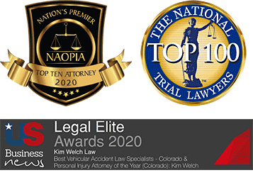 a photo of attorney awards seals and logos