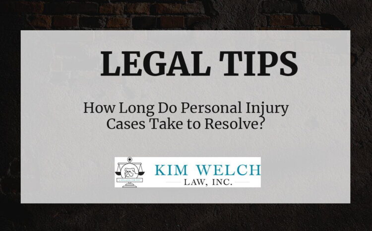 How Long Do Personal Injury Cases Take to Resolve?