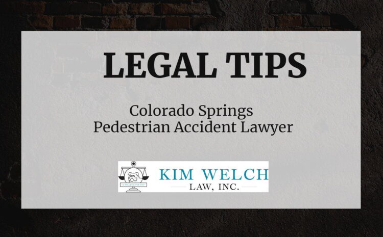  Colorado Springs Pedestrian Accident Lawyer