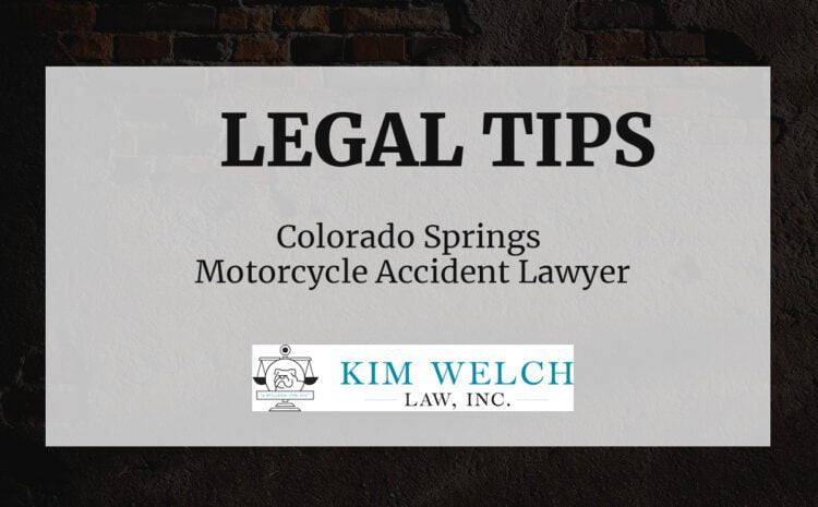  Colorado Springs Motorcycle Accident Lawyer