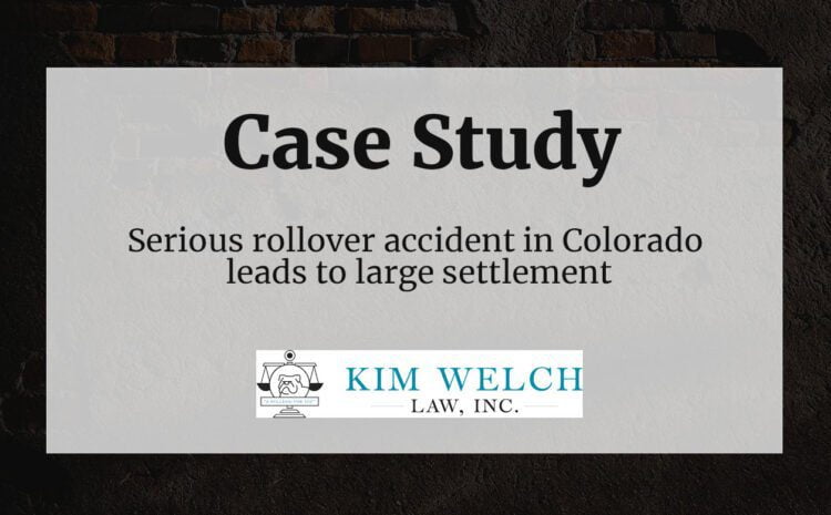  Rollover accident gets Colorado Springs resident six figures