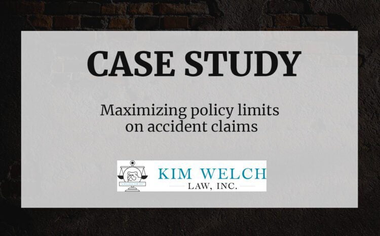  Accident attorney maximizes policy limits for Colorado client