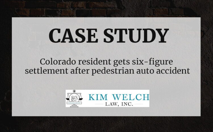  Colorado resident hit in pedestrian auto accident