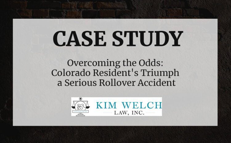  Overcoming the Odds: Recovery After a Serious Rollover Accident in Colorado