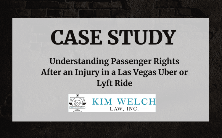  Understanding Passenger Rights After an Injury in a Las Vegas Uber or Lyft Ride