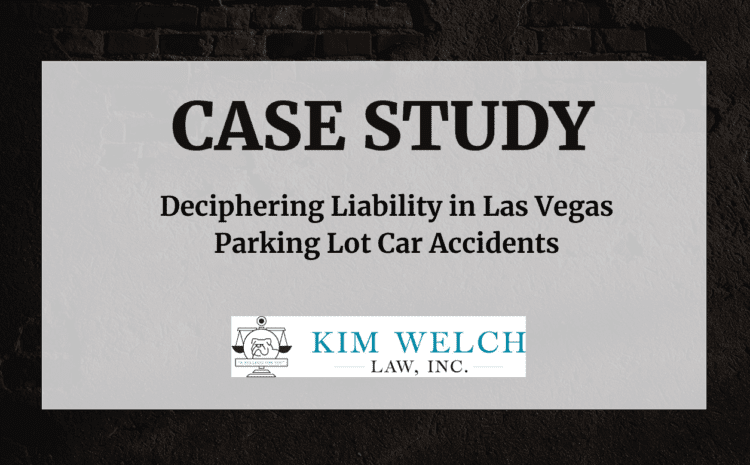  Deciphering Liability in Las Vegas Parking Lot Car Accidents