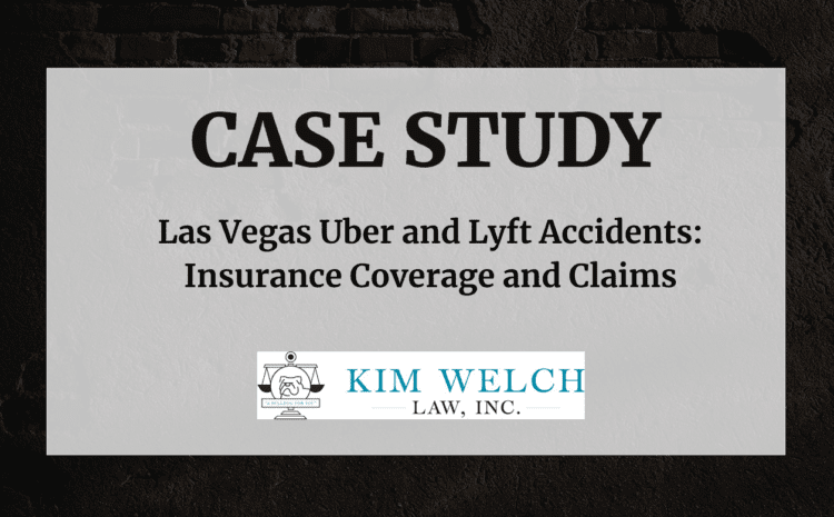  Las Vegas Uber and Lyft Accidents: Insurance Coverage and Claims