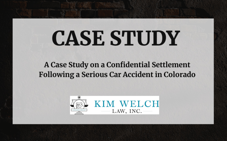  A Case Study on a Confidential Settlement Following a Serious Car Accident in Colorado