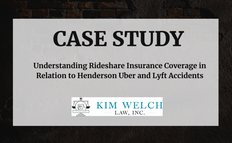  Understanding Rideshare Insurance Coverage in Relation to Henderson Uber and Lyft Accidents