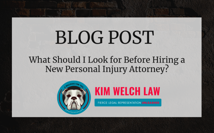 Hiring a New Personal Injury Attorney? Ask these questions first